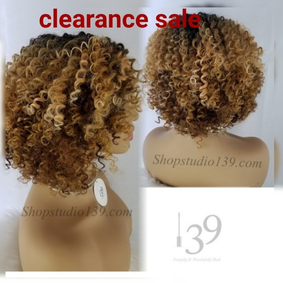 Sexy honey blonde mixed lace fron wig